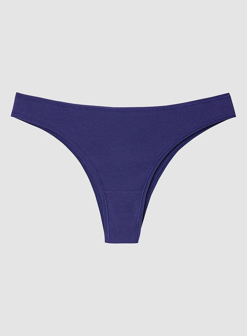 Penti Black Penti Multicolour Wild One Floral Cotton Low Waist 5-pack Brazilian Panties Briefs for Women | Best Price UAE